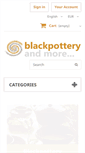 Mobile Screenshot of blackpottery.eu